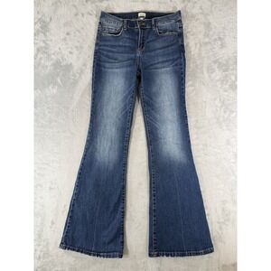 Sneak Peek Jeans Womens 9 Blue Denim Flare